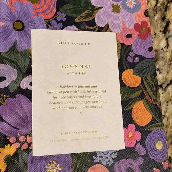 Rifle Paper Co. Floral Journal - Multicolor - Picture 4 of 4
